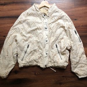 Free People flower detailed Jacket